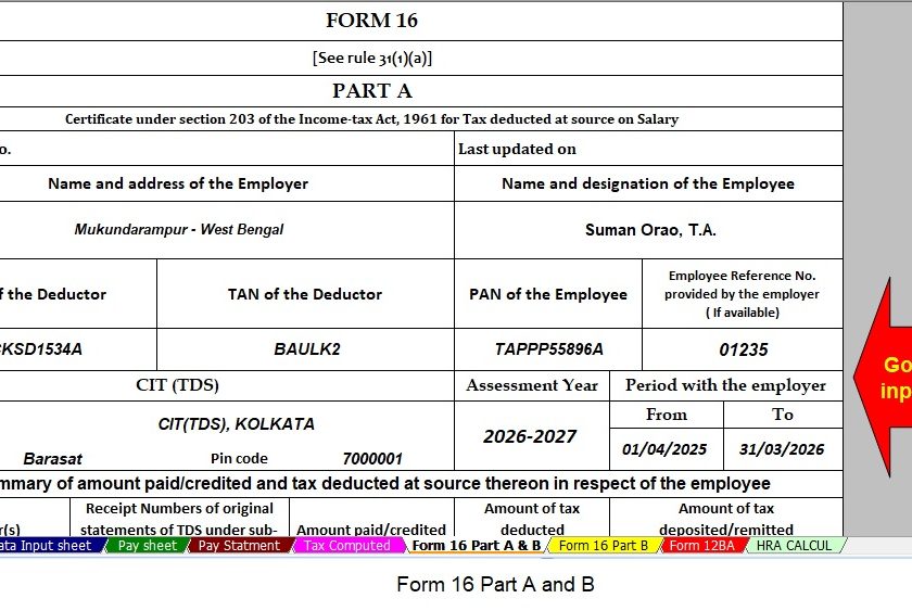 Form 16 Part B