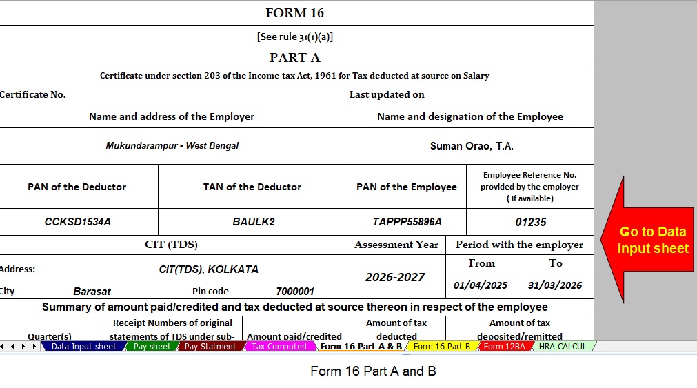 Who Chose the Old Regime as per Budget 2025 | With Automatic Income Tax Preparation Software All in One for the Non-Govt Employees for the F.Y.2025-26